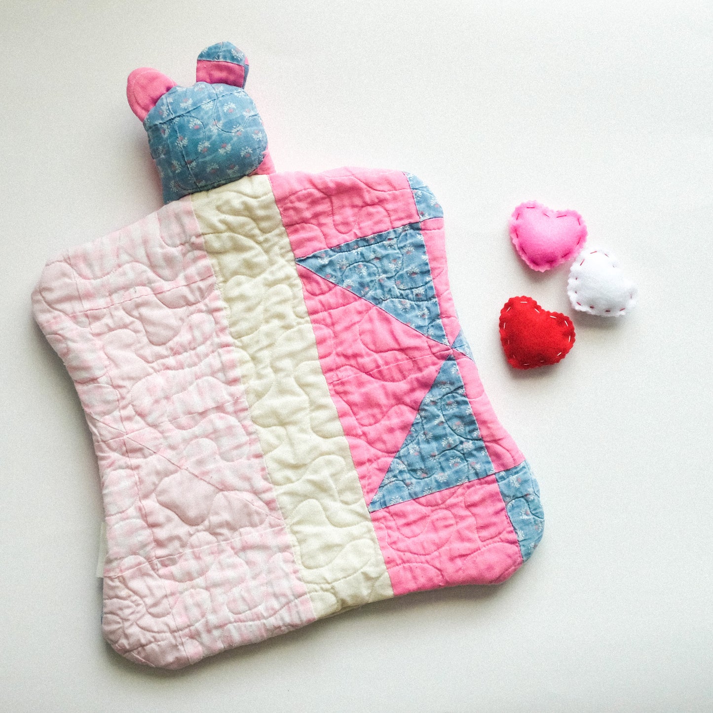 Vintage Quilt Teddy